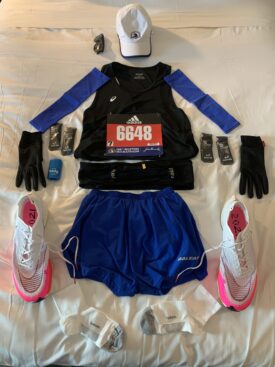 Boston Marathon Flat Lay Boston Marathon Flat Lay