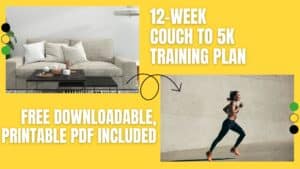 Couch to 5k training plan pdf